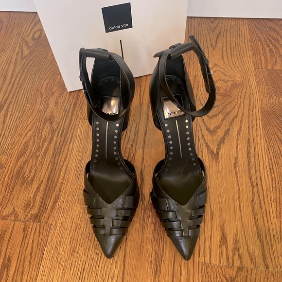 Dolce Vita KAIZA black heel size 9 - Picture 3 of 7